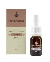 Herbforce Full-spectrum MCT Coconut CBD oil 15%, 10 ml, 1500 mg CBD