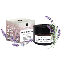 Hemnia CBD & Hemp Care – universalus kanapių tepalas su levandomis, 250 mg CBD, 50 ml