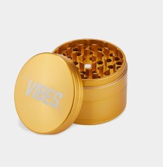 Vibes x Aerospaced Grinder 4 parts, 63 mm - Gold