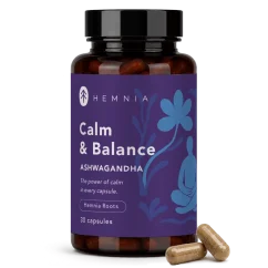 Hemnia Ashwagandha Capsules 30 x 500mg