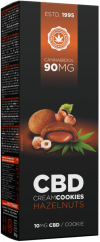 CBD Hazelnuts Cream Cookies (90 mg), 150 g