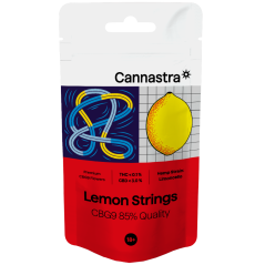 Cannastra CBG9 gėlių citrinų stygos, CBG 85% kokybė, 1 g - 100 g