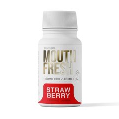 Czech CBD THC MouthFresh Strawberry, 40 mg THC, 40 ml