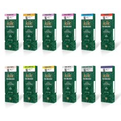 Kalibloom HHC Vape Pens, 96 % HHC, All in one set - 12 flavors X 1 ml
