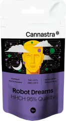 Cannastra HHCH Flower Robot Dreams, qualidade HHCH 95%, 1g - 100 g