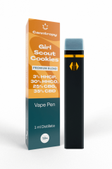 Canntropy Blend Vape Pen Girl Scout Cookies, HHC-P 3 %, HHC-O 30 %, CBG 25 %, CBD 35 %, 1 ml