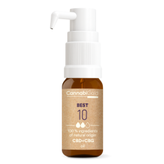 CannabiGold oil Best 10 % (9 % CBD, 1 % CBG), 1200 mg, 12 ml