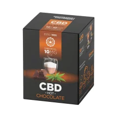 Multitrance CBD konopná horká čokoláda instantní (10 x 14 g)