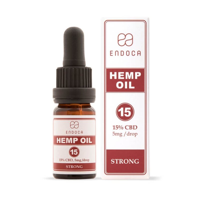 Endoca Hemp Oil 1500 mg CBD (15%), 10 ml