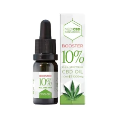 MediCBD CBD olej Booster, 10 % CBD, 1000 mg, 10 ml