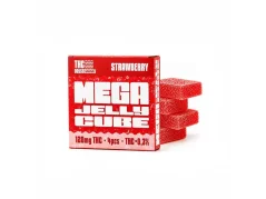 Czech CBD THC Odyssey Mega желейні кубики з полуницею
