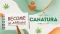Notes with the inscription “Become an Affiliate!”, the Canatura logo, and the partnership symbol, which indicates affiliate marketing)