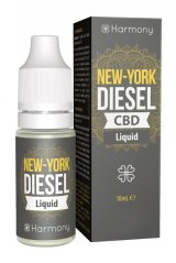 Harmony CBD liquide New York Diesel 10 ml, 30-600 mg CBD