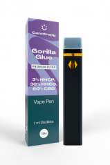 Canntropy Blend Vape Pen Gorilla Glue, HHC-P 3%, HHC-O 30%, CBD 60%, 1 ml