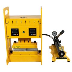 Qnubu PRESSE PRO LION HYDRAULIQUE 20 TONNES (PLAQUE 12 x 12 cm)