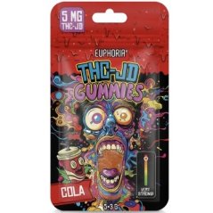 Euphoria THCJD Gummies Cola, 5 stk x 1 mg, 5 mg