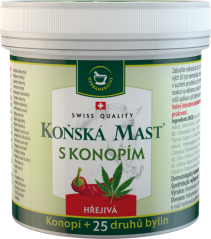Herbamedicus Horse balsam with hemp warming, 250 ml