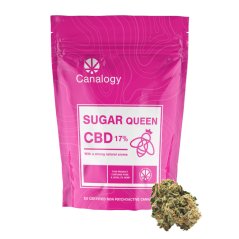 Canalogy CBD Hemp Flower Sugar Queen 17 %, 1 g - 100 g