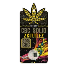 Euphoria CBC Solid Hash Zkittlez, CBC 30 %, 1 g