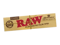 RAW Clássico Obra de arte Tamanho grande e fino Papéis com pré-embalado filtros