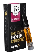 Eighty8 HHC kasetė Blueberry - 99 % HHC, 1 ml