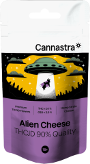 Cannastra Queso extraterrestre con flores THCJD, calidad THCJD 90%, 1 g - 100 g
