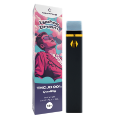 Canntropy THCJD Vape Pen Lychee Dream, THCJD 90% ποιότητα, 1 ml