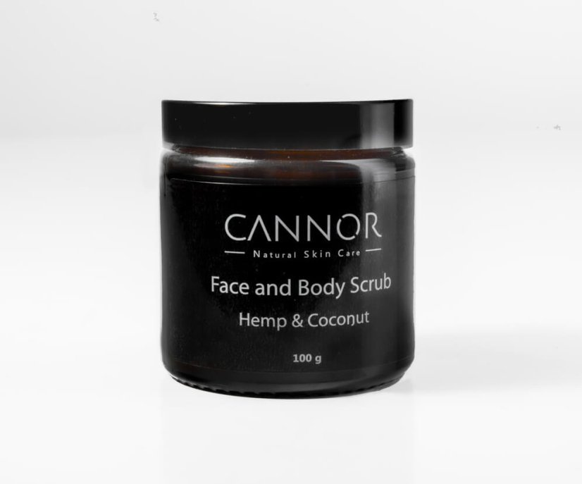 Cannor Peeling na obličej a tělo - Face & Body Scrub, 500 g