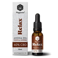 Happease Relax CBD Oil Tropical Sunrise, 40% CBD, 4000 mg, 10 ml