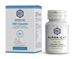 Alpha-CAT CBD Capsules 20x10 mg, 200 mg