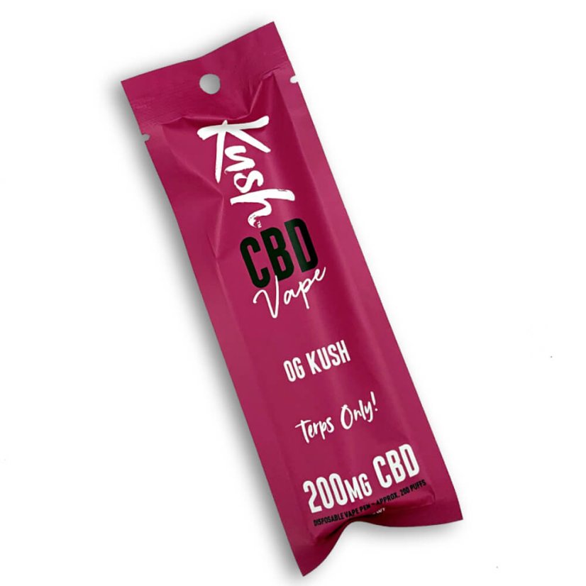 Kush Vape CBD Vape Pen OG Kush 2.0, 200 mg CBD, 0,5 g Kush Vape CBD Vape Pen OG Kush 2.0, 200 mg CBD, 0,5 g