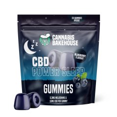 Cannabis Bakehouse Gummies CBD Power Sleep 300 mg, 20 buc x 15 mg CBD, 58 g