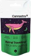 Cannastra THCB Flower Astral Traveling, ποιότητα THCB 95%, 1 g - 100 g