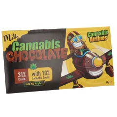 Cannaline Cannabis Airlines Mælkechokolade, 80 g