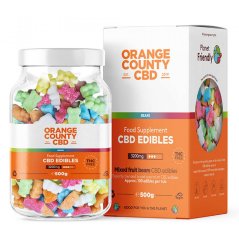 Orange County CBD Ούλες Αρκούδες, 100 τεμ, 3200 mg CBD, 500 σολ