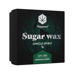 Happease - Ekstrakts Jungle Spirit Sugar Wax, 62% CBD, 1 g