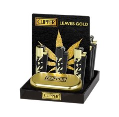 Clipper ლითონის ფოთლები ოქრო