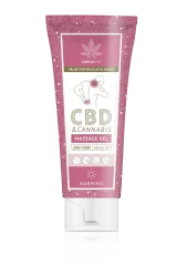 Cannaline Gel chauffant au CBD et au cannabis, 200 mg de CBD