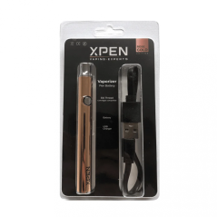 X-Pen Black Vape pen battery with 510 thread + USB charger