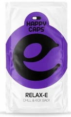 Happy Caps Relax E - Relaxing and Calming Capsules, 4 g