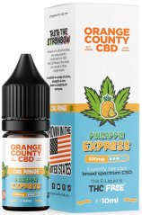 Orange County CBD E-Liquide Ananas Express, CBD 300 mg, 10 ml