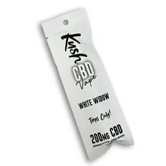 Kush Vape CBD Vape Pen White Widow 2.0, 200 mg CBD, 0,5 g