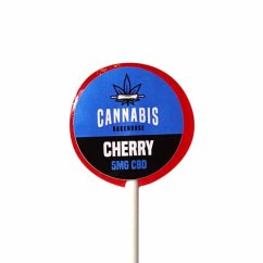Cannabis Bakehouse CBD Lollypop - Cherry, 5 mg CBD