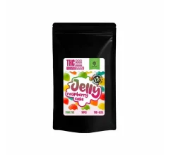 Czech CBD THC Odyssey Jelly Raspberry Cake, 70 mg THC, 10 buah