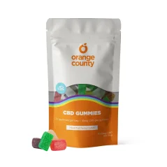 Orange County CBD Gummies Cubes, 400 mg CBD, 135 g