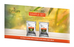 PuroCuro Hemp CBD Formula Patches, tester - 8 pcs x 32 mg & 8 pcs x 64 mg