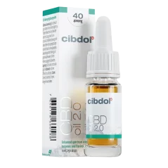 Cibdol CBD olaj 2,0 40%, 4000 mg, 10 ml