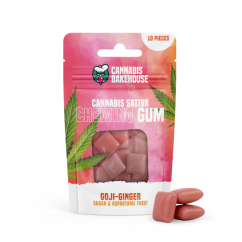 Cannabis Bakehouse Cannabis Chewing Gum, GoJi - Ginger, 10 pcs, 50 g