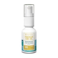 Harmony CBD Σπρέι Από το στόμα Φροντίδα 500 mg, 15 ml, Μέντα