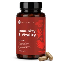 Hemnia Reishi Capsules 90 x 500mg